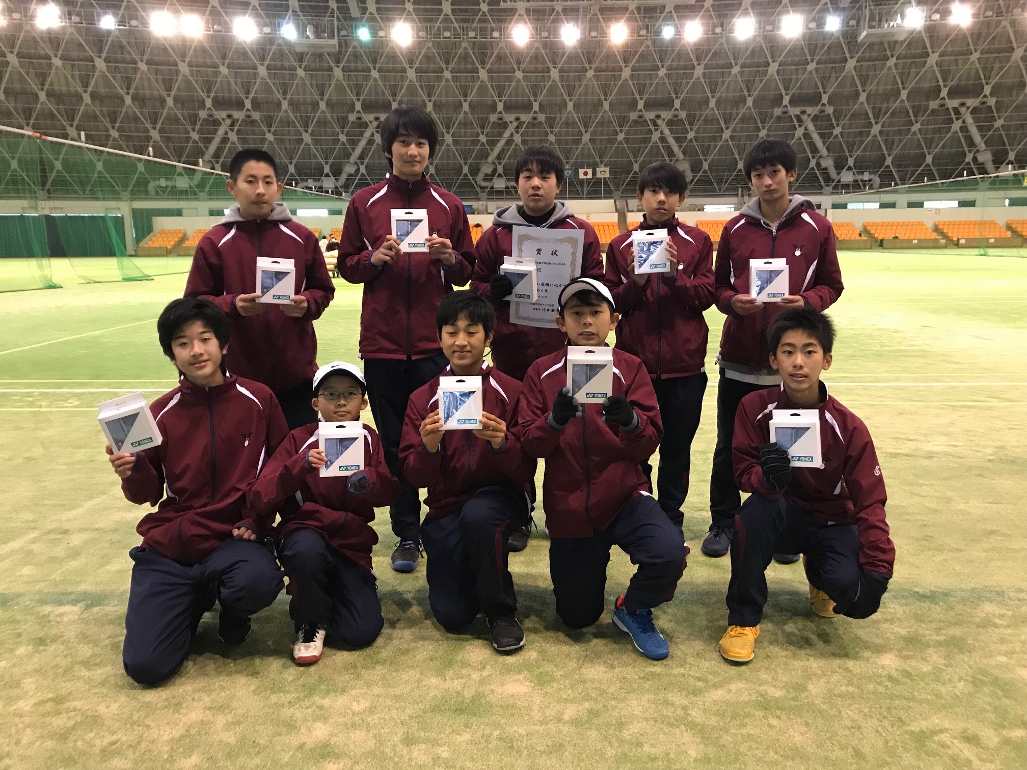 中学テニス部 近畿新人中学校テニス大会 第３位 新着情報 甲南高等学校 中学校