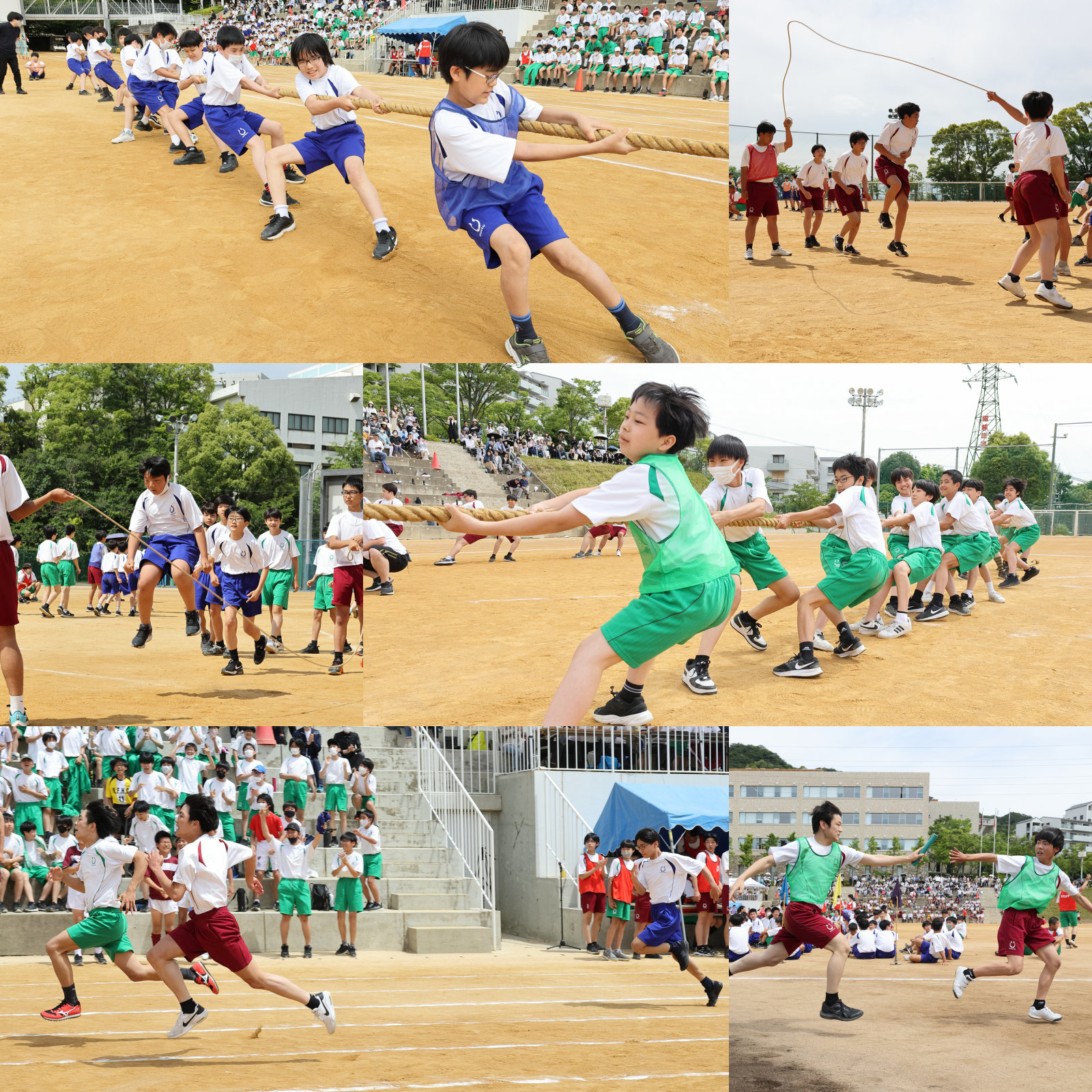 女子　中学　体育 体育祭を開催しました。｜新着情報 | 甲南高等学校・中学校
